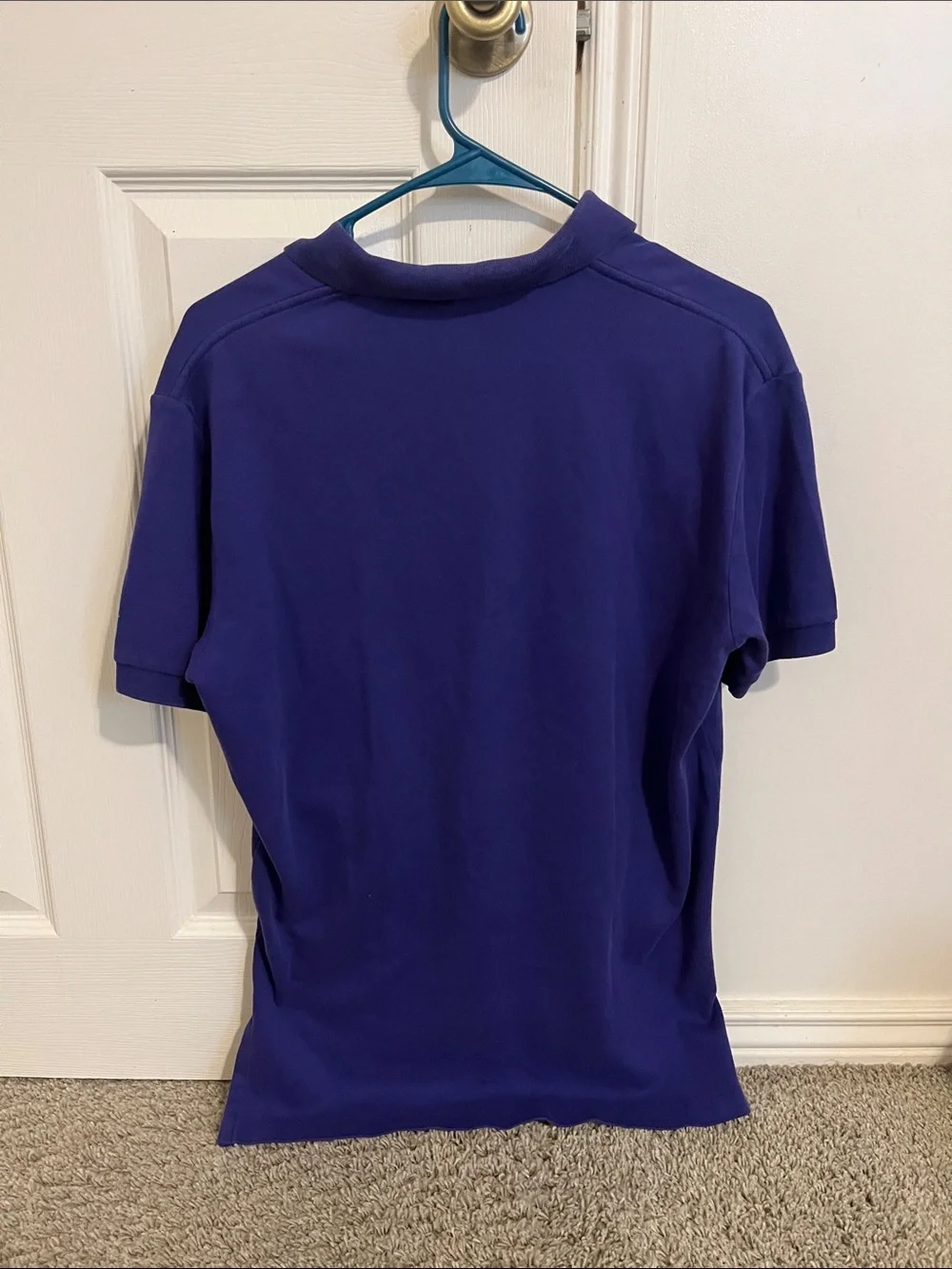 Polo Ralph Lauren Men's Purple Short-Sleeve Polo Shirt size S